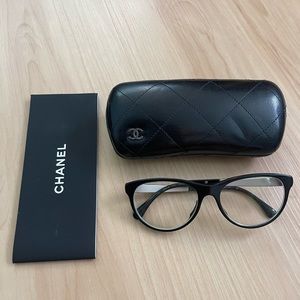 Chanel black frame eyeglasses